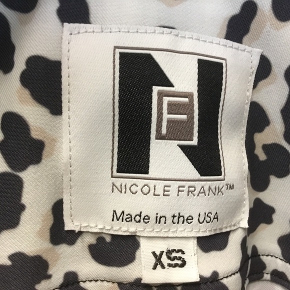 Nicole Frank Sandy Safari Top Leopard Print - Picture 8 of 10